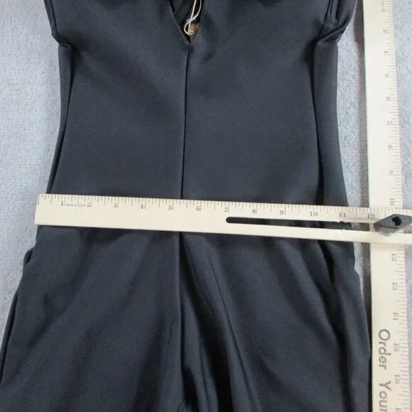 SKIMS Body Zoned Underwire Mid Thigh Bodysuit Womens LDD Onyx Black Shaping NWT - Picture 8 of 9